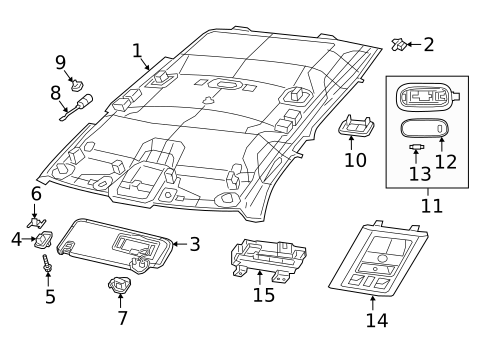 Interior Trim - Cab for 2025 Ram 2500 #2