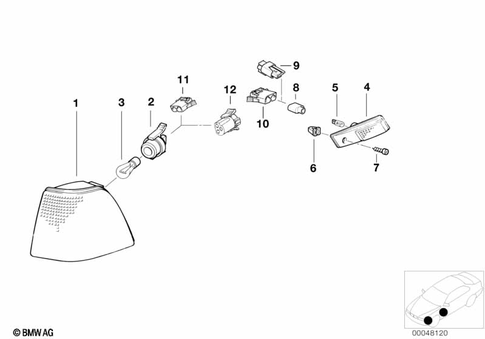 Turn Signals Front / Side for 1995 BMW 318is #0