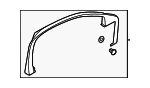LC5Z7800014AD - : Window Molding for Lincoln: Aviator Image