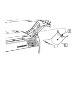 55315143AA - Interior Trim: Clip for Mopar Image