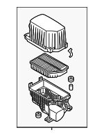 28110B2500 - Engine: Air Cleaner Assembly for Kia: Soul Image