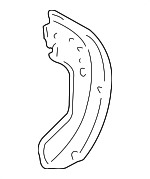 43154S0X023 - Brakes: Brake Shoes for Honda: Odyssey Image