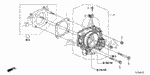 16176RYEA10 - Engine: GASKET, THROTTLE BODY for Acura Image