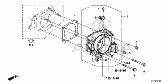 Throttle Body for 2018 Acura RLX #0