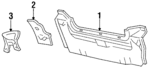 F4BZ6140320A - Body: Panel Below Lid for Ford: Aspire Image