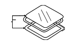65430SJ000 - Body: Glass Assembly for Subaru Image