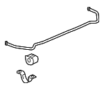 13281795 - Suspension: Stabilizer Bar for Buick: LaCrosse, Regal | Chevrolet: Impala, Malibu, Malibu Limited Image