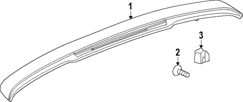 High Mounted Stop Lamp for 2025 Buick Envista #0