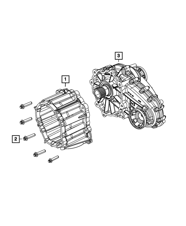 52120015AA - ITC; Single Speed Transfer Case: Transfer Case Adapter for Mopar Image image