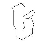 9046712080 - Body: Switch Bezel Clip for Scion: tC, xA, xB | Toyota: 4Runner, C-HR, Camry, Corolla, FJ Cruiser, GR Corolla, Highlander, Prius, Prius C, Prius Plug-In, Prius V, RAV4, Sequoia, Sienna, Tacoma, Tundra, Venza, Yaris Image