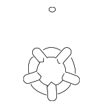 4261130A60 - Suspension: Wheel, Steel for Lexus: GS300, GS350, GS430, GS450h, GS460, IS250, IS350 Image