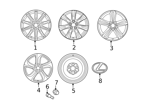 Wheels for 2009 Lexus GS350 #0