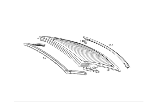 Glazing for 2006 Mercedes-Benz SL65 AMG #0