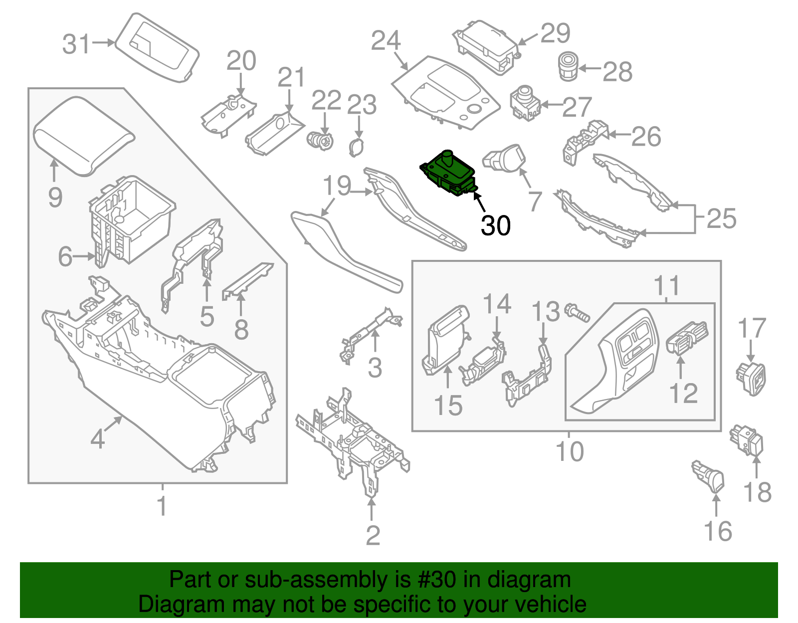 2013-2017 Infiniti Indicator 969403JA0A | Faulkner Infiniti of Willow Grove
