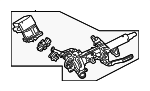 452500A131 - : Column Assembly for Toyota: Corolla Cross Image