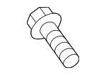 91511B0825 - Steering: Control Module Bolt for Toyota Image