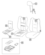 68542114AC - : Occupant Classification Module Kit for Mopar Image