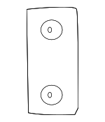 68010496AA - Body: Switch for Dodge: Sprinter 2500, Sprinter 3500 Image