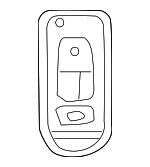 68021566AB - Body: Keyless Entry Transmitter for Dodge: Sprinter 2500, Sprinter 3500 Image