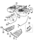 5147139AD - : Fuel Tank for Jeep: Compass, Patriot Image