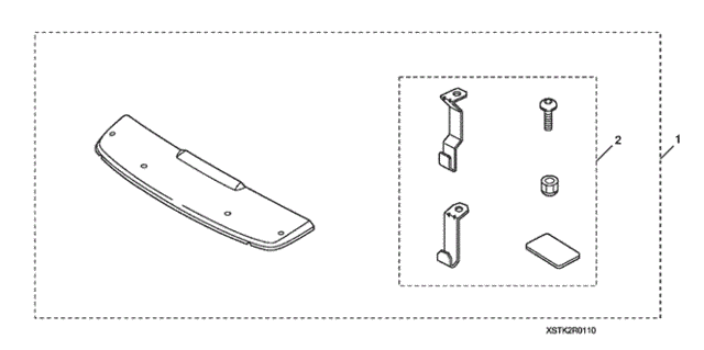 Moonroof Visor for 2008 Acura RDX #0
