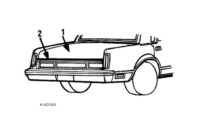 E8VY5440110A - Body: Lid for Ford Image