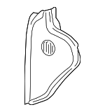 5531806420C0 - : Side Panel for Lexus: ES250, ES300h, ES350 Image