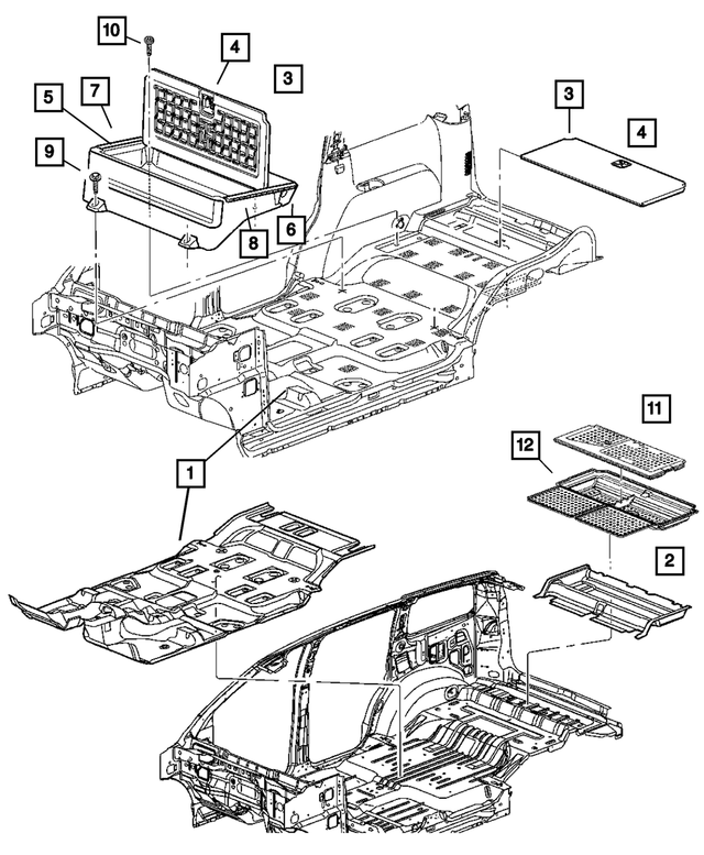 5KQ13XDHAC - Interior Trim: Full Floor Carpet for Mopar Image image
