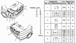 4321SK7305 - Electrical/Exhaust/Heater/Fuel: KIT, CONN (2P 250F T) (5 PIECES) for Honda Image