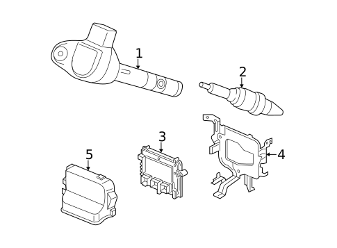 Ignition System for 2008 Honda Odyssey #0