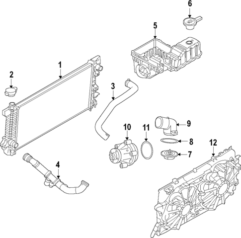 Radiator & Components for 2014 Ford F-150 #0
