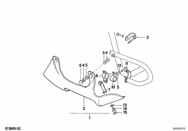 46631455462 - : Holder for BMW-Motorrad Image