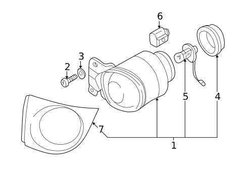 Fog Lamps for 2002 Audi S8 #0