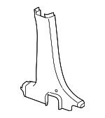 15800816 - Body: Lower Center Pillar Trim for GM Image