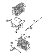 68102136AA - Electrical: Engine Wiring for Ram: 2500, 3500 Image