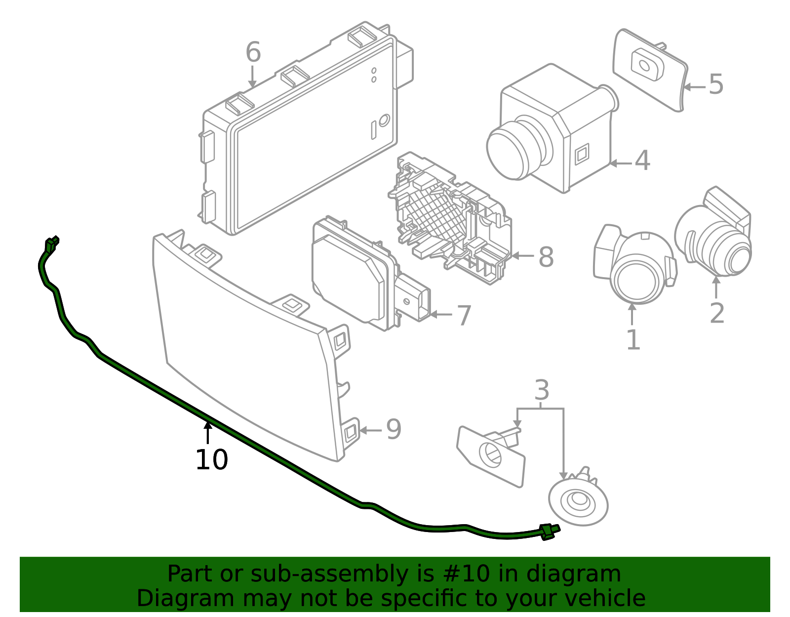 65-76-5-B3F-E16 - Ped Impc Sensor 2025 Mini Cooper | BMW Parts Delivered