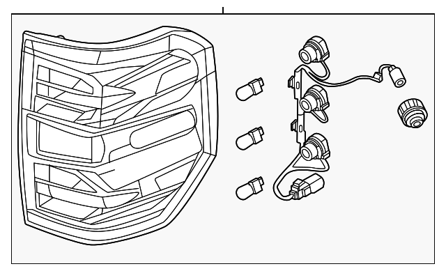 トイガン交換パーツ 2022-2025 Ford Maverick Tail Lamp Assembly NZ6Z-13405-E その他