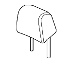 811403S5A01ZB - Body: Headrest for Acura Image