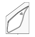 808311KA0A - Body: Door Weather-strip for Nissan Image