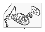 96302ZN56E - Body: Mirror Assembly for Nissan: Altima Image