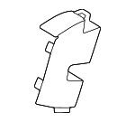 52205A53CC2 - Body: Lock Cover for BMW: 530i, 530i xDrive, 540i xDrive, 550e xDrive, i5 Image