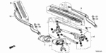 76506S7A004 - Electrical/Exhaust/Heater/Fuel: BOLT-WASHER (6X14) for Acura Image