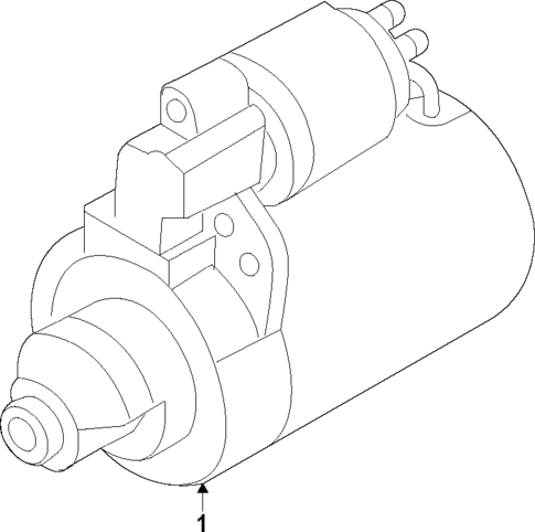 Starter for 2021 Volkswagen Arteon #1
