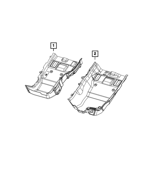 Carpets, Floor Mats, Load Floor, and Silencers for 2026 Dodge Charger Daytona #7