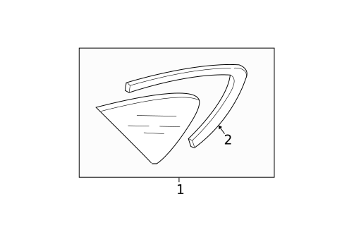 Glass & Hardware for 2014 Audi RS7 #0