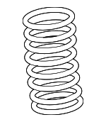 33536787208 - Suspension: Spring for BMW Image