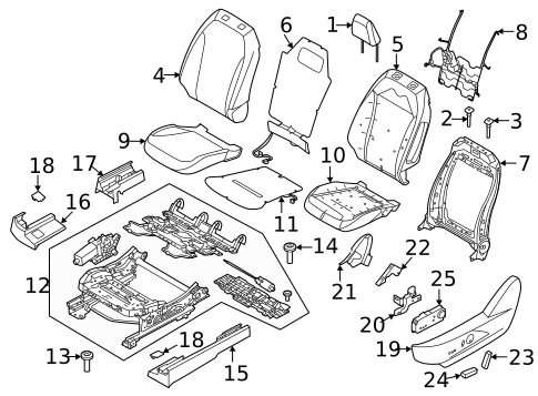 Power Seats for 2023 Ford Mustang Mach-E #0