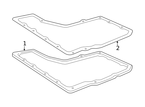 Transmission Components for 2000 Cadillac Seville #0