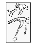 4389525AB - Body: Inner Panel Assembly for Chrysler: 200, Sebring | Dodge: Avenger Image