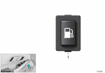 61319323414 - Vehicle Electrical System: Switch for Fuel Cover Lock for BMW Image